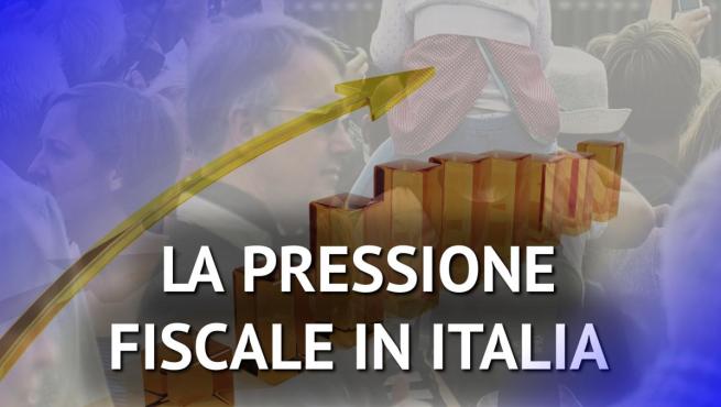 la pressione fiscale in Italia